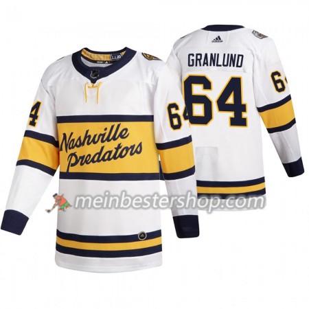 Nashville Predators Mikael Granlund 64 Adidas 2020 Winter Classic Trikot Authentic - Herren